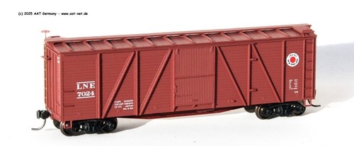 Accurail H0 7006 - 40´ Wood Boxcar Lehigh & NE #7024 (assembled); NEU & OVP | Zustand: Neu