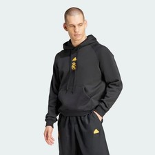 NWT Men's Adidas Real Madrid Lifestyler Hoodie HY0626 Size Small