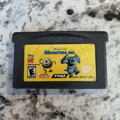 Monsters, Inc. Nintendo Game Boy Advance THQ E NTSC-U/C 2001