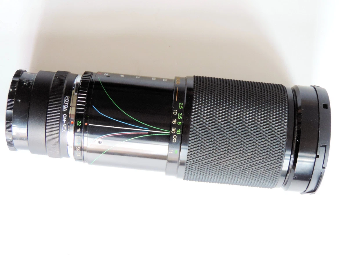 Objetivo zoom de viaje para Sony E mount 28 - 200 mm macro