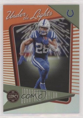 2022 Panini Legacy Under the Lights Orange 120/149 Jonathan Taylor #UL-34 9o3