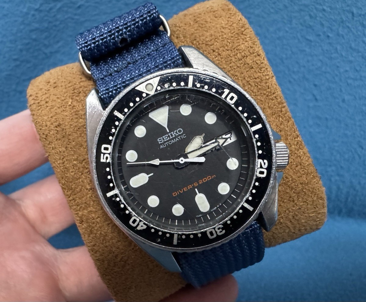 Seiko Prospex Men's Black Watch SKX013 for sale online