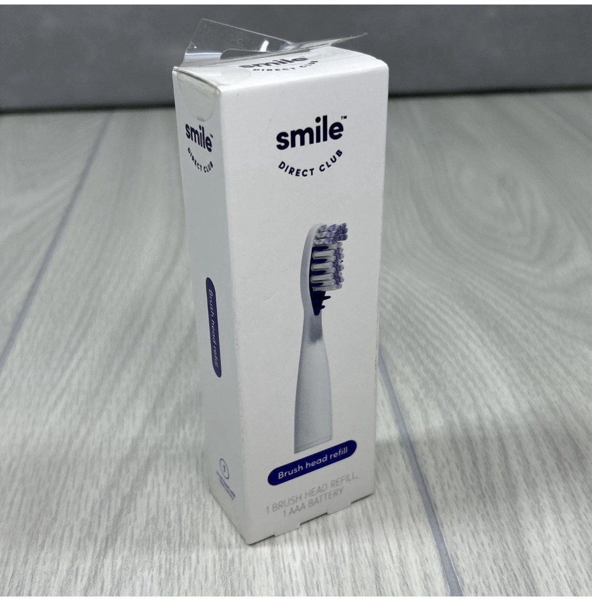 GENUINE Smile Direct Club Brush Head Refill & AAA Battery & 