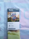 Style Selections House Flag 28" x 44" Hello fall pumpkins blue  Truck NEW NIP — photo 2