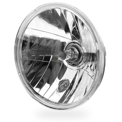 7'' Zoll Scheinwerfer Einsatz H4 Klarglas f. Harley Honda Yamaha US-Car klar H4