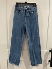 LEVI  S RIBCAGE STRAIGHT ANKLE JEANS Women  s Size W27 L27