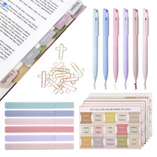 Fanmayhe Bible Study Supplies, Morandi Colored 1 Count Pack of 1 , C