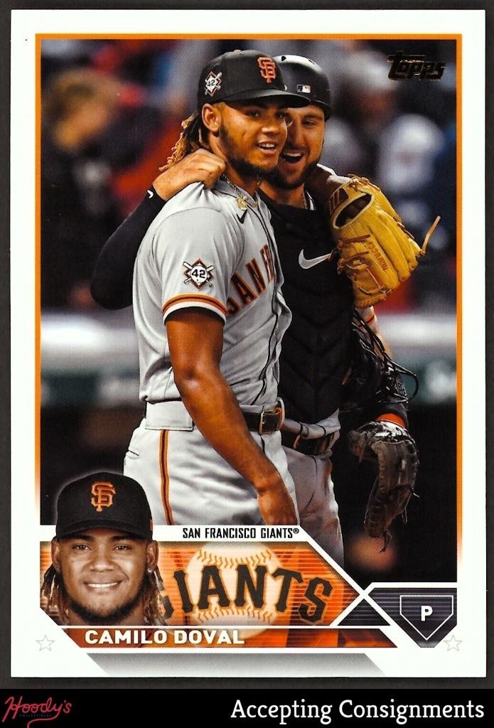 2023 Topps Golden Mirror Image Variations #262 Camilo Doval SSP GIANTS