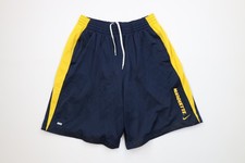 Vtg Nike Mens M Travis Scott Mini Swoosh Marquette University Mesh Shorts Blue