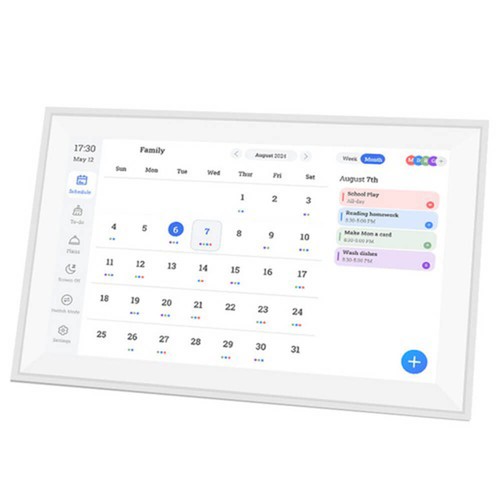 Digitaler Haushaltsplaner 15,6 Zoll 1080P Touchscreen Kalender Rahmen - Bild 14 von 28