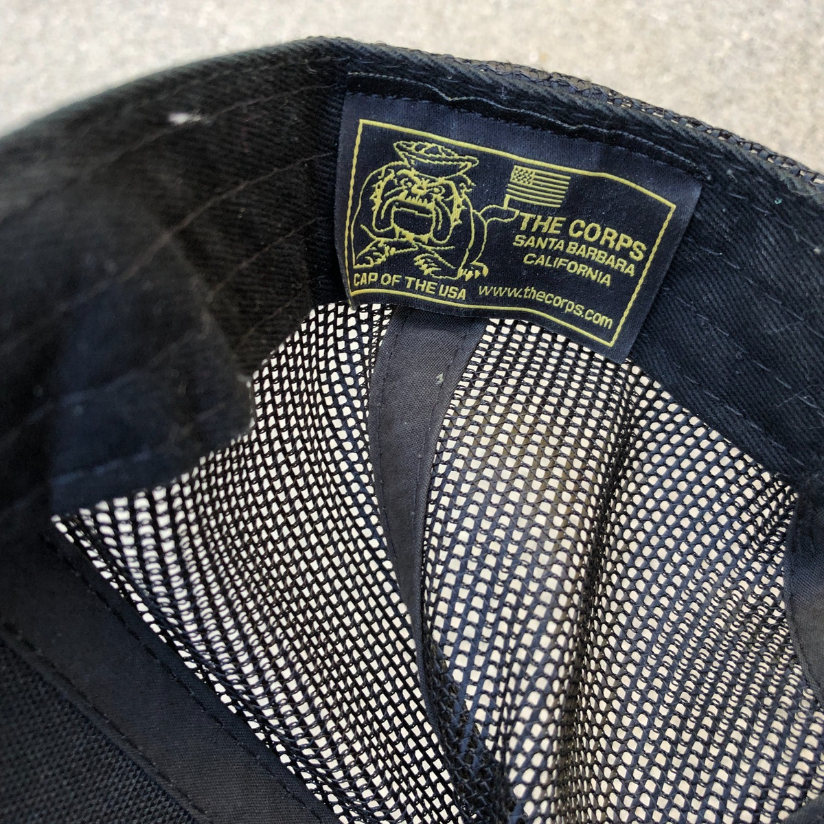THE CORPS Santa Barbara Trucker Hat Cliq Chair Cap Men's Adjustable Cap View 6