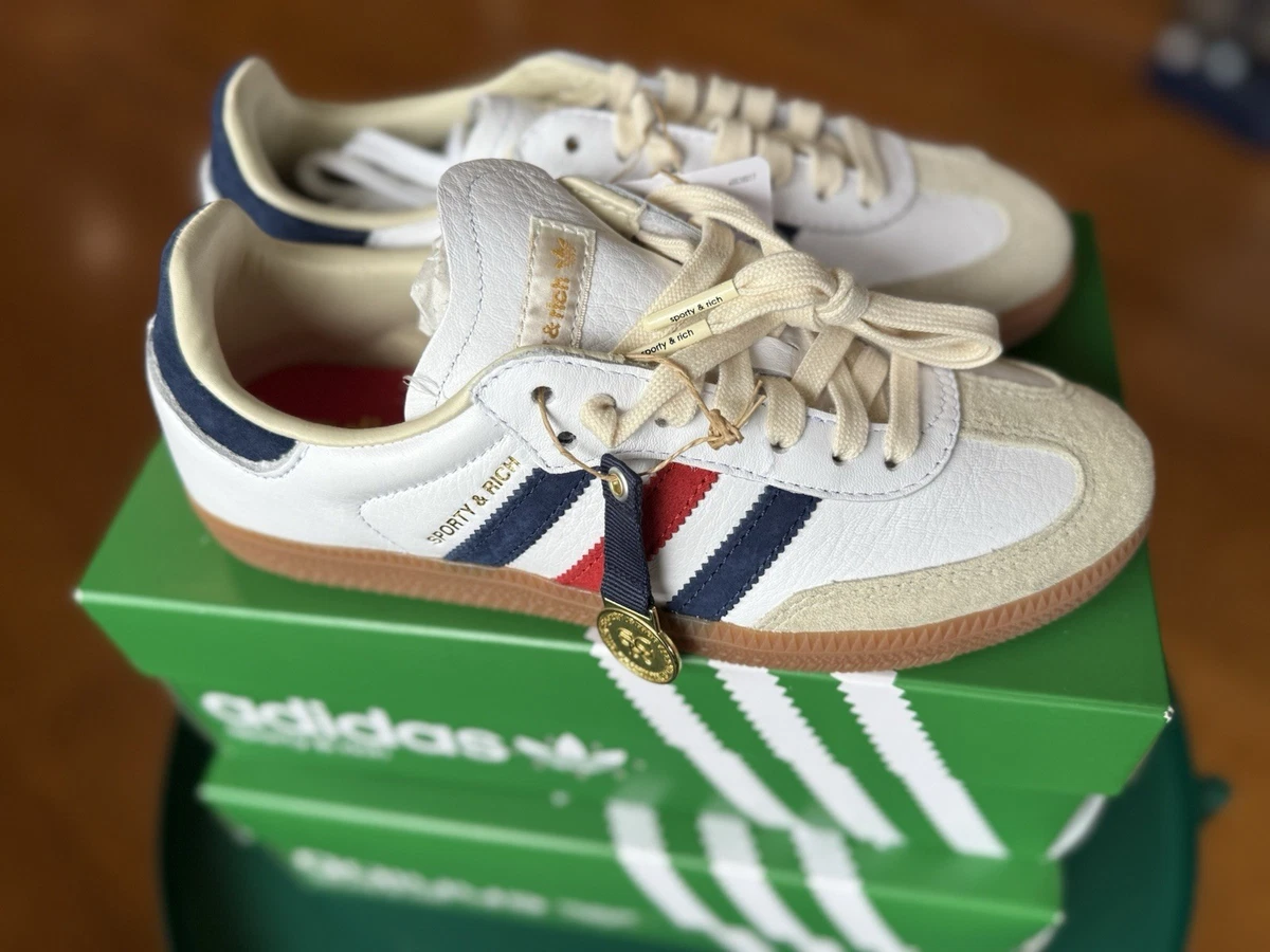 adidas Samba OG White Navy | eBay