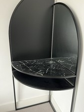 La Redoute Interieurs Palazzo Corner Dressing Table in Metal & Glass