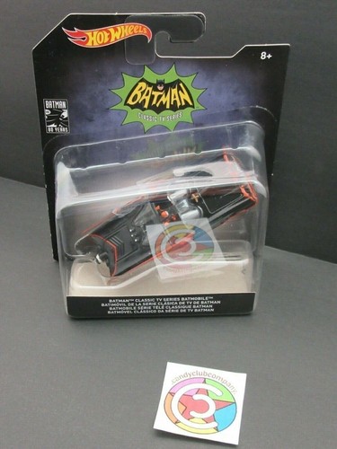 Batmobile ~ Classic TV Series ~ Batman Diecast Car ~ Hot Wheels Movie - Picture 3 of 6