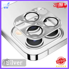 For iPhone 17 16 Pro Max 15 14 13 12 Tempered Glass Metal Camera Lens Protector.