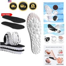 4D Cloud Insoles for Men and Women Insoles Men Super Soft Anti-Fatigue, Shock...