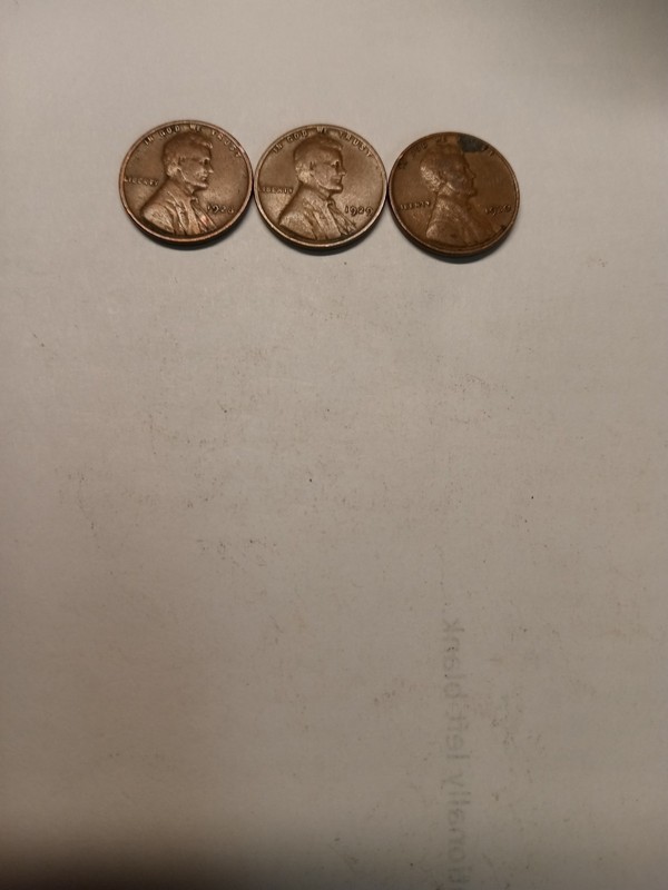 1928,1929,1930  Wheat Pennies