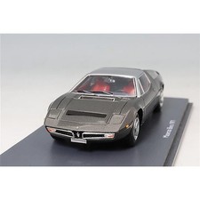 Schuco PRO.R43 Maserati Bora 1971 Gunmetal Silver Collectible Model 1/43