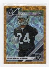 2019 Donruss Optic #111 Johnathan Abram Orange Scope #/79