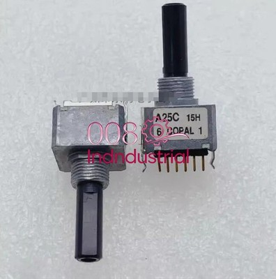 1PC NEW Photoelectric encoder REC16A25-201-C with switch 6 feet 25 steps A25C