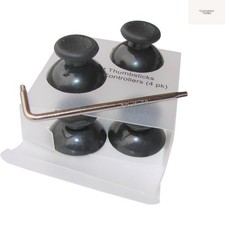 Black Xbox 360 Joystick Replacement Thumbsticks  T8 Security Tool Included
