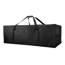 Large Travel Duffel Bag, 47inch Sport Storage Zippered 47inch, Black