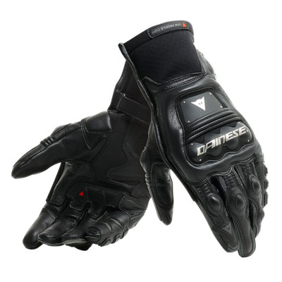 Dainese Steel Pro in Schwarz/Anthrazit Rennbahn Sport Leder Motorrad Gl...