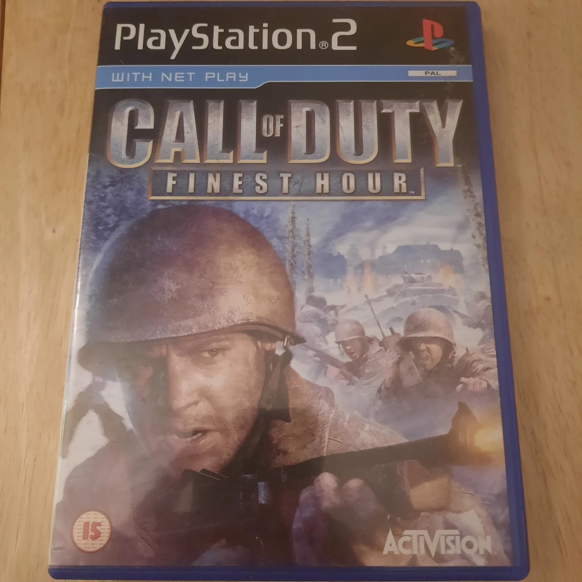 Call Of Duty Finest Hour – Sony PS2 (CD Seul, Fonctionnel)