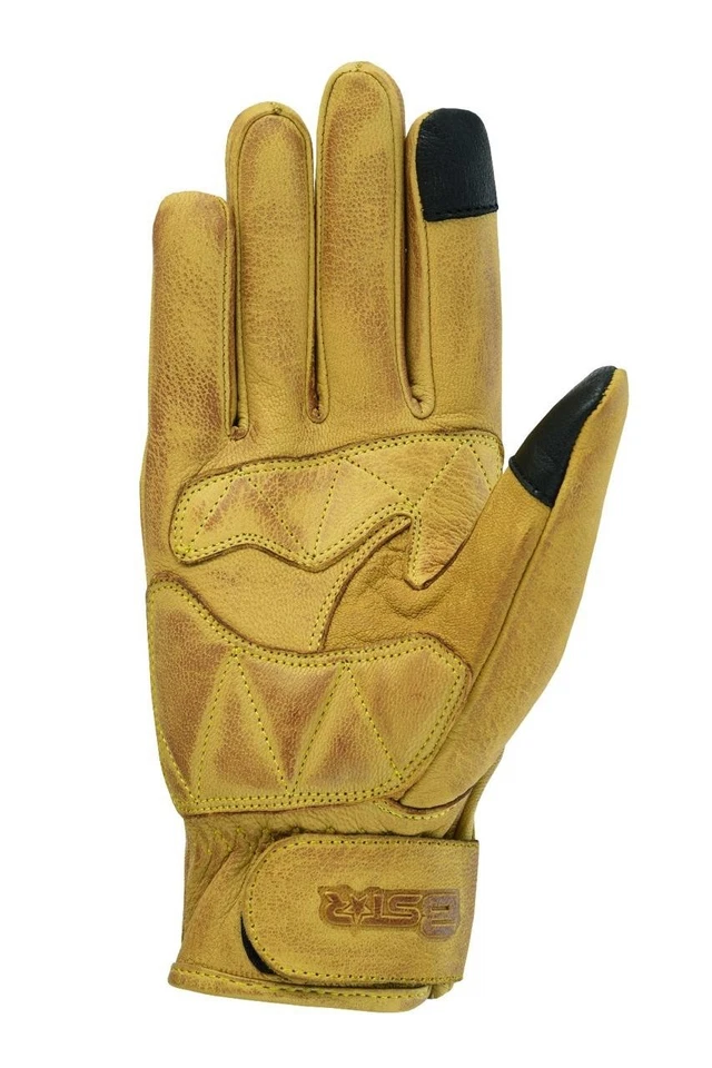 Guantes De Cuero Para Moto Guantes CueroGuantes Con Protection Guantes De Moto - Imagen 2 de 4