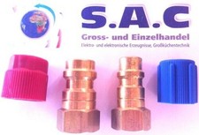Retrofit R134a Adapter (7/16"UNF W auf Schnellkupplung)