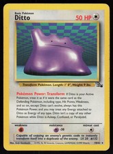Ditto (18) 18/62 Fossil Pokemon TCG Card