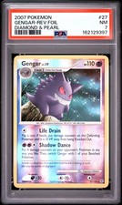 2007 POKEMON DIAMOND & PEARL #27 GENGAR-REVERSE FOIL PSA 7 on eBay