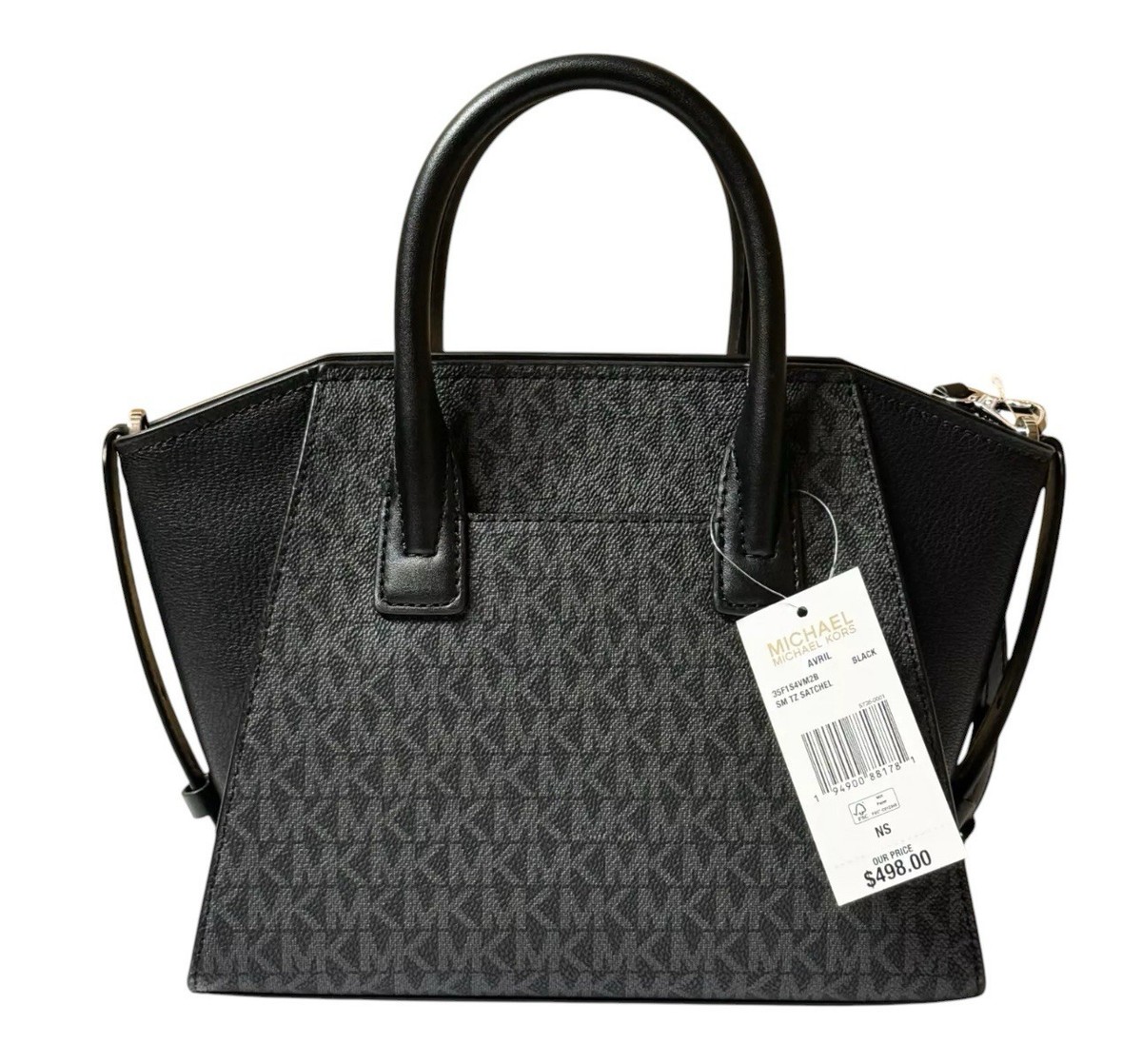 Michael Kors Avril Small Satchel Shoulder Crossbody Bag MK