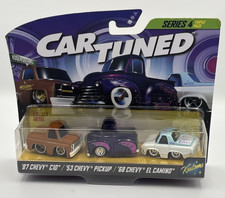 Car Tuned Custom Shop Orange 1987 Chevy C10 U-cast Series 1 Custom 23 Piece Kit