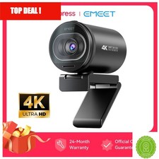 EMEET S600 4K USB Webcam Autofocus 1080p 60FPS Built-In Microphones