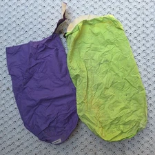 Vtg Chouinard Equipment Nylon Stuff Sack Ditty Bivy Bag Purple - 22x11