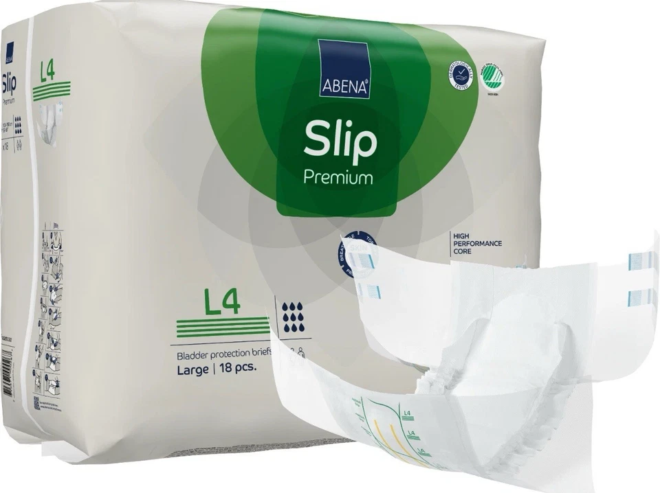 Calzoncillos Abena Slip Premium para incontinencia, nivel 4, grandes, 54 unidades Foto 2 de 4