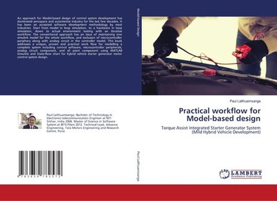 Practical workflow for Model-based design Paul Lalthuamsanga
