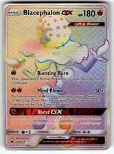 Blacephalon GX 219/214 Rainbow Rare Lost Thunder Pokemon Near Mint