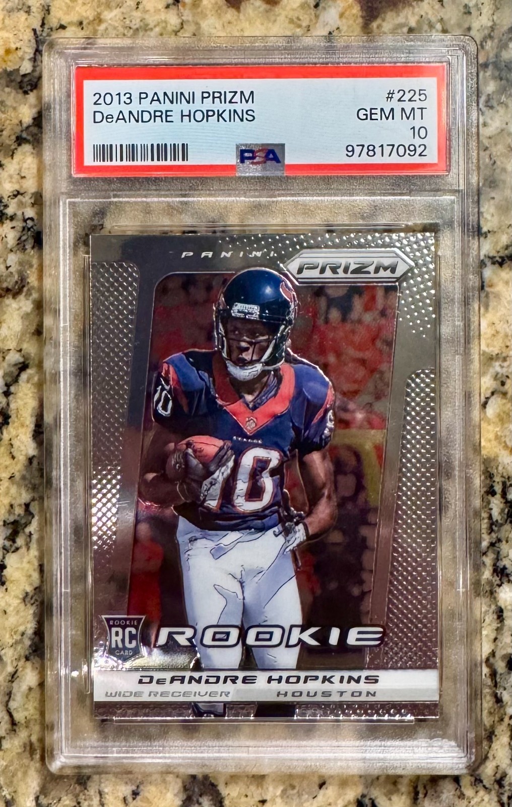 2013 Panini Prizm DeAndre Hopkins Rookie PSA 10