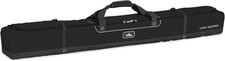 Padded Ski Bag for Single Pair of Skis, Black, up to 6 Feet