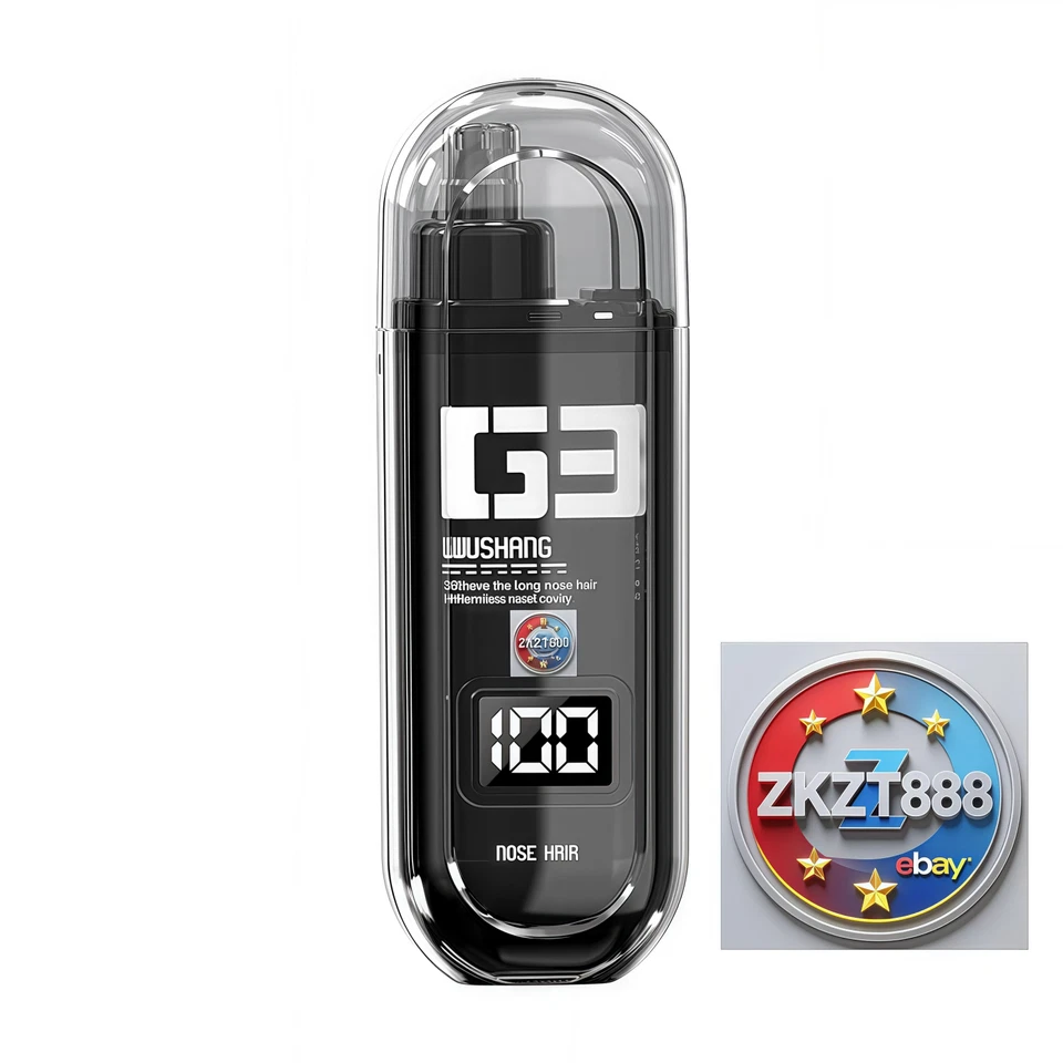 Dake нос триммер со светодиодом перезаряжаемая электробритва для мужчин женщин - Изображение 2 из 4