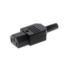 IEC 320 C13 Female Plug Rewirable Power Connector 3 Pin Socket 10A/250V