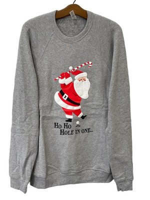 Swing Juice Golf Baby Its Cold Outside Sweatshirt Size Large Navy Blue Ugly
