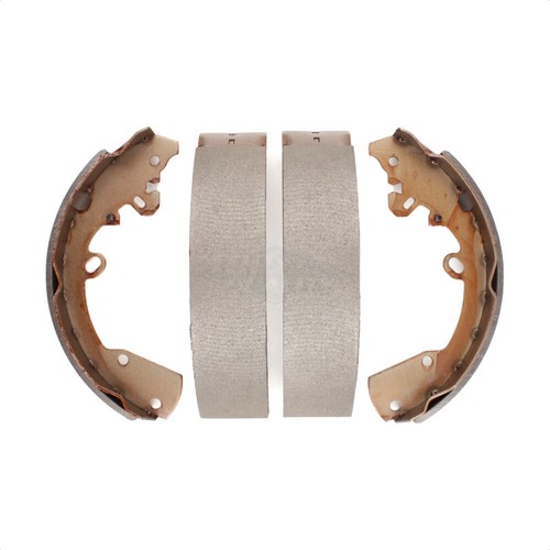 Front Rear Semi-Metallic Brake Pads And Drum Shoe Kit For 2004 Dodge Dakota 3.7L - Picture 9 of 11