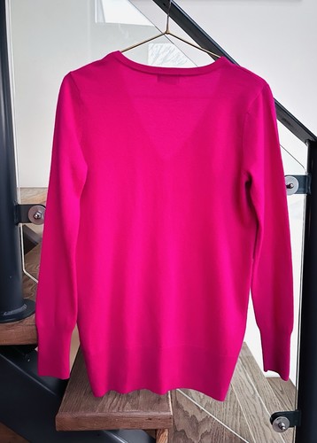 F&F 100% Pure Cashmere Women Jumper Size 8-10 S Sweater Pullover Pink Ladies Top - Picture 5 of 6
