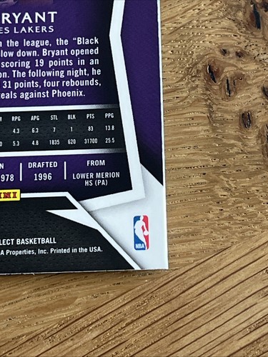 2014-15 Select Kobe Bryant #20 - Bild 10 von 10