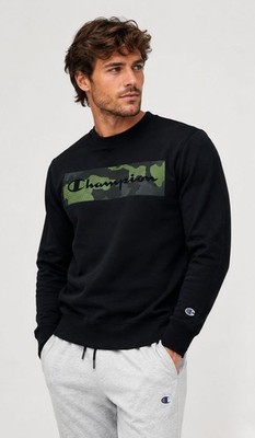 Champion Herren Black Box Logo Pullover Sweatshirt