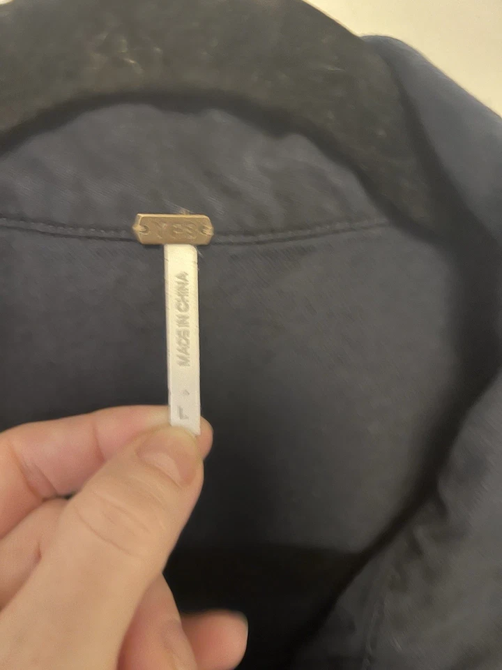 Mini Vestido YOUNG FABULOUS & BREAK Azul Marino Francés Utilitario Mayor Talla Grande Foto 4 de 4