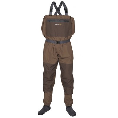Compass 360 Fly Fishing Waterproof Deadfall Stocking Foot Breathable Chest Wader